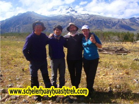 Cochapampa y el Vallunaraju